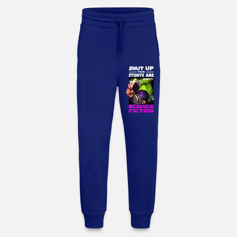Science Fiction Spruch - Jogginghose - made by SPREAD - Iconic Blue
