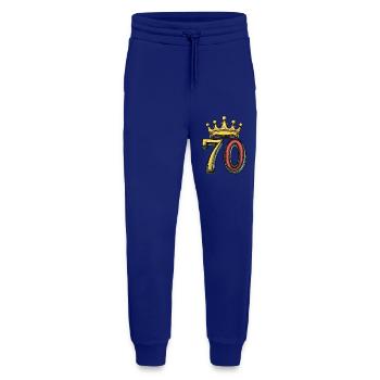 70 Number Crown - Jogging Pants - made by SPREAD  - Iconic Blue - Front