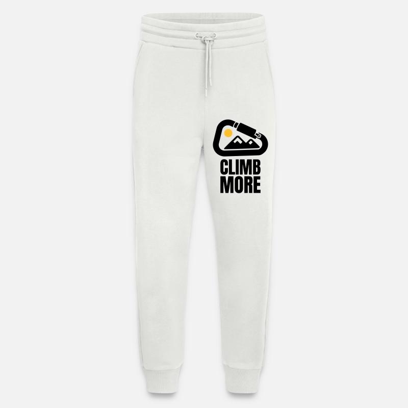 Climb More - Climbing Gift - Jogging Pants - made by SPREAD  - OFF WHITE
