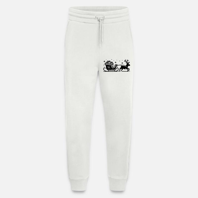 Rentier Schlitten - Jogginghose - made by SPREAD - OFF WHITE