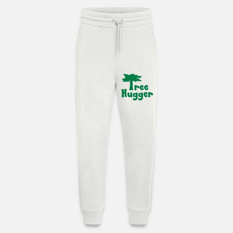 Tree Hugger - Pantalon de jogging bio décontracté fabriqué en UE - OFF WHITE
