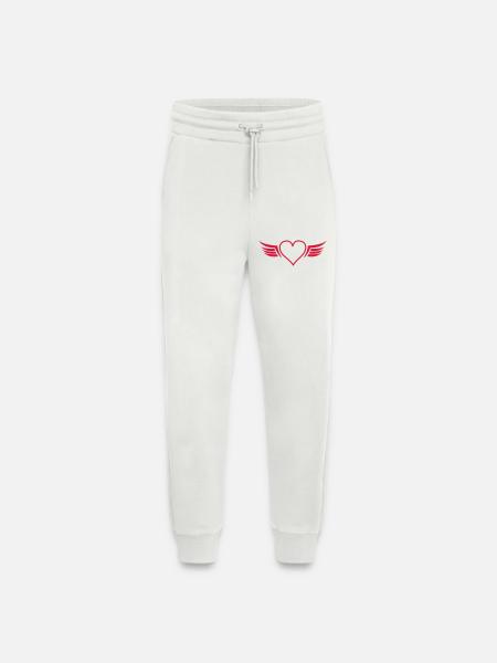Heart Wings - Jogging Pants - made by SPREAD - OFF WHITE