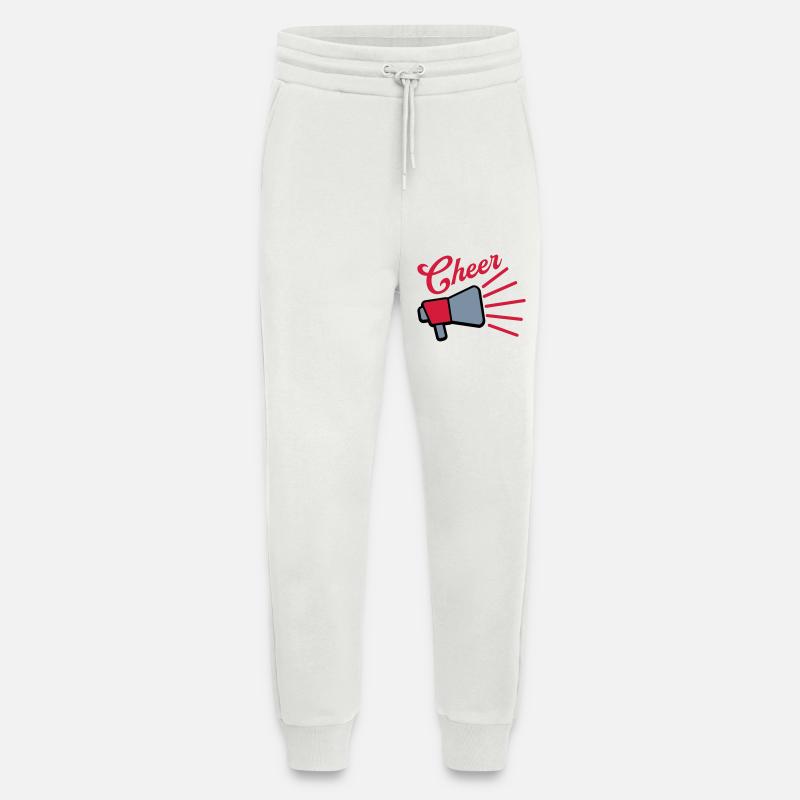 Cheer Megafon sprechen Symbol - Jogginghose - made by SPREAD - OFF WHITE