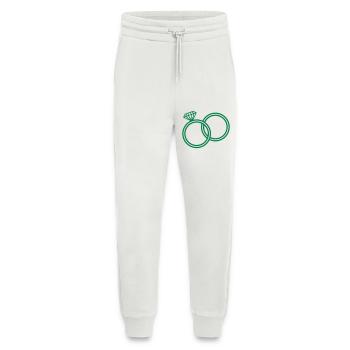 wedding rings - Jogging Pants - made by SPREAD  - OFF WHITE - Front
