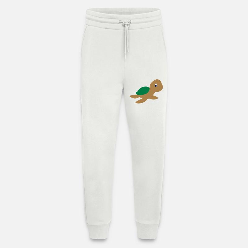 turtle - Jogging Pants - made by SPREAD  - OFF WHITE