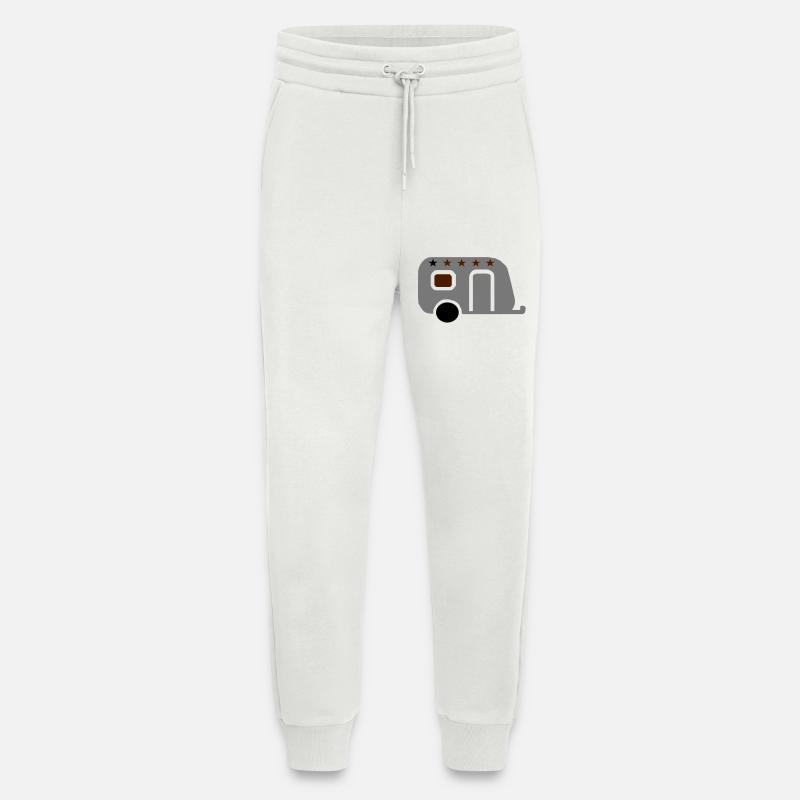 camp - Pantalon de jogging bio décontracté fabriqué en UE - OFF WHITE