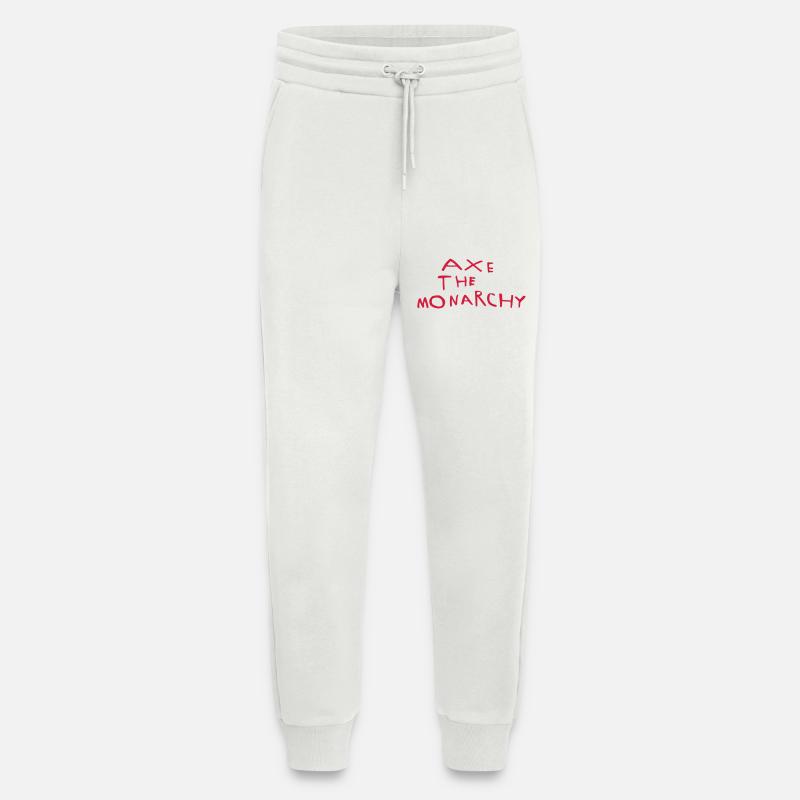 Abschaffung der Monarchie - Jogginghose - made by SPREAD - OFF WHITE