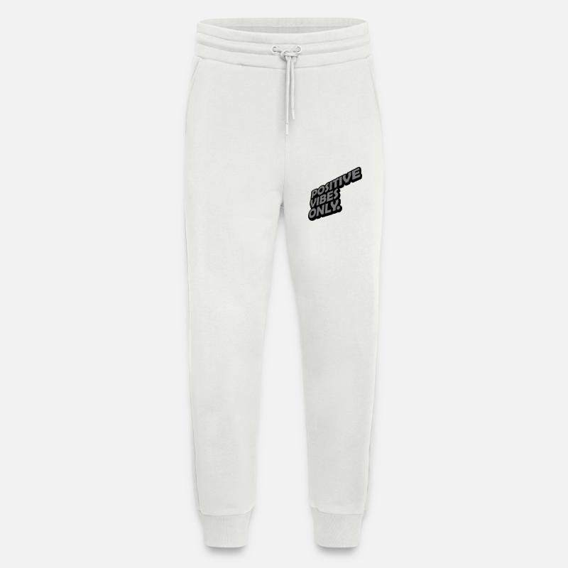 Motivation Positive Vibes Only - Jogginghose - made by SPREAD - OFF WHITE