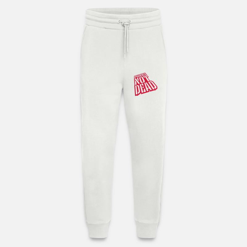 Zitat punks not dead - Jogginghose - made by SPREAD - OFF WHITE