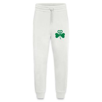 Funny Shamrock - Jogging Pants - made by SPREAD  - OFF WHITE - Front