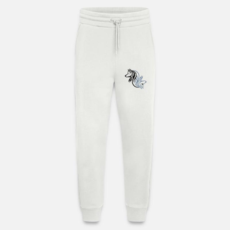Gut Böse Wolf - Jogginghose - made by SPREAD - OFF WHITE