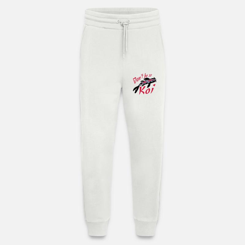 Dont be so Koi - Jogging Pants - made by SPREAD  - OFF WHITE