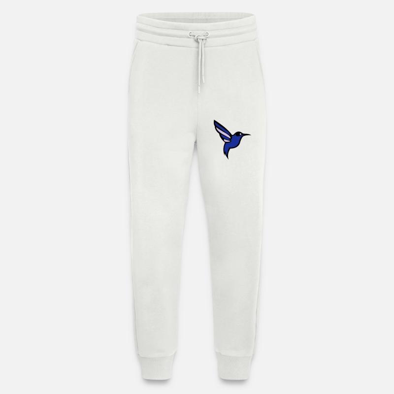 kolibri vogel - Jogginghose - made by SPREAD - OFF WHITE