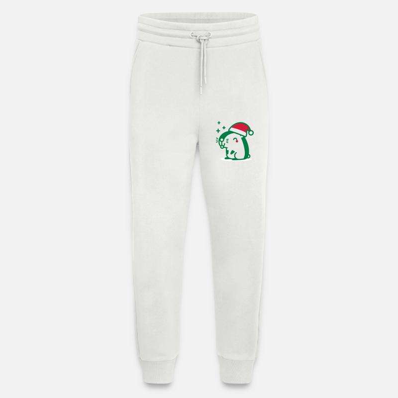Capybara Christmas - Jogging Pants - made by SPREAD  - OFF WHITE