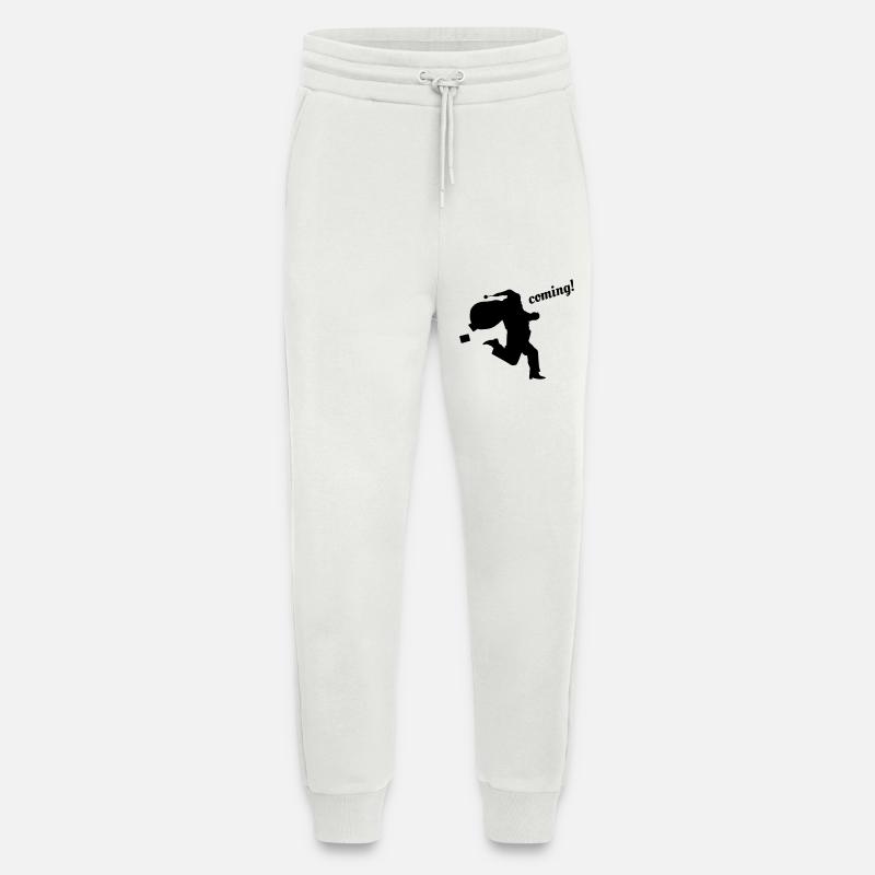 Rennender Weihnachtsmann - Jogginghose - made by SPREAD - OFF WHITE