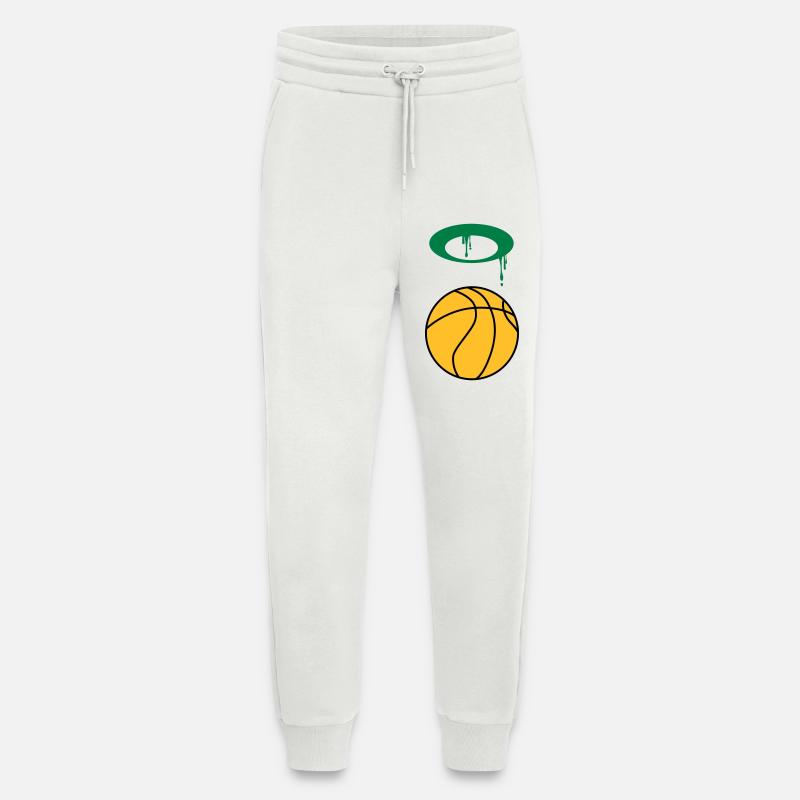Basketball 5 0 Artboard 1 - Jogging Pants - made by SPREAD  - OFF WHITE