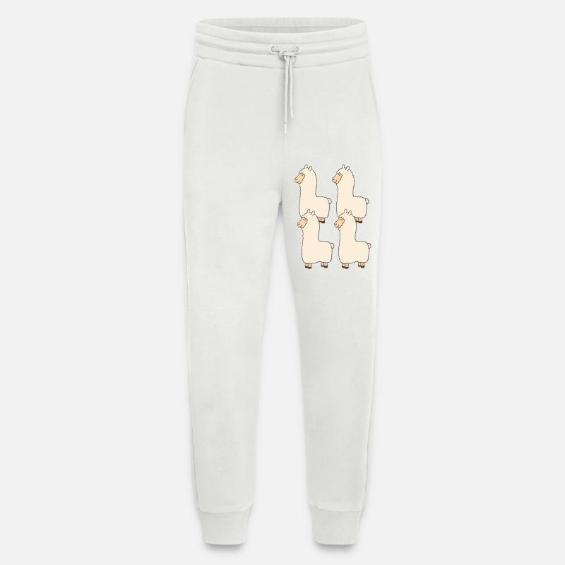 lama viererpack - Jogginghose - made by SPREAD - OFF WHITE