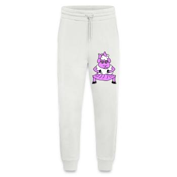 Sheep Girl Woman Female Pretty Tired Dancing Skirt - Jogging Pants - made by SPREAD  - OFF WHITE - Front