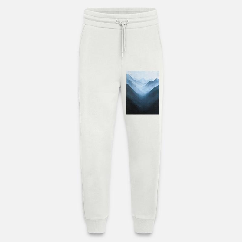 Poster Canvas Mountain 42 - Jogginghose - made by SPREAD - OFF WHITE