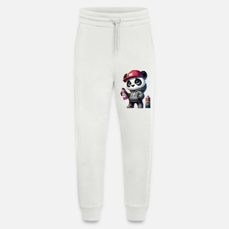 Panda Graffiti - Jogginghose - made by SPREAD - OFF WHITE
