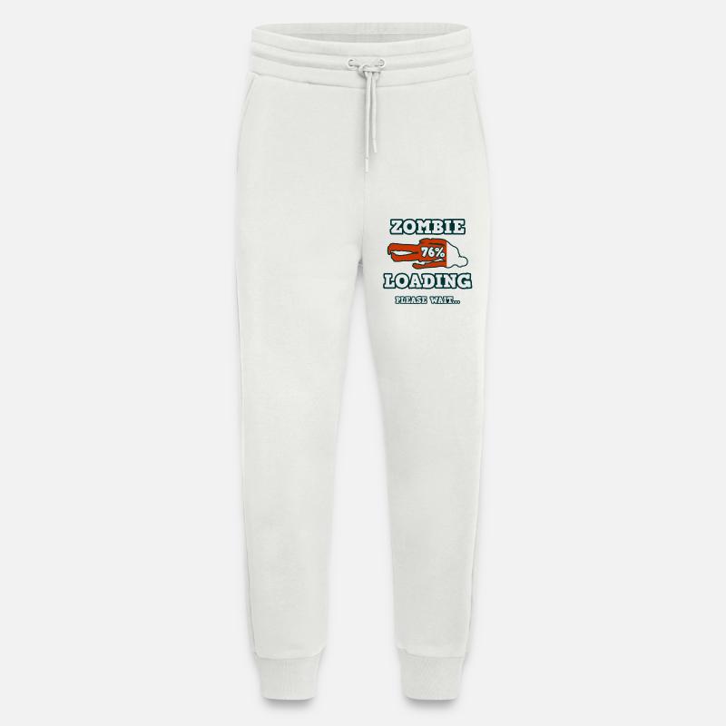 Loading Zombie - Please wait... - Jogging Pants - made by SPREAD  - OFF WHITE