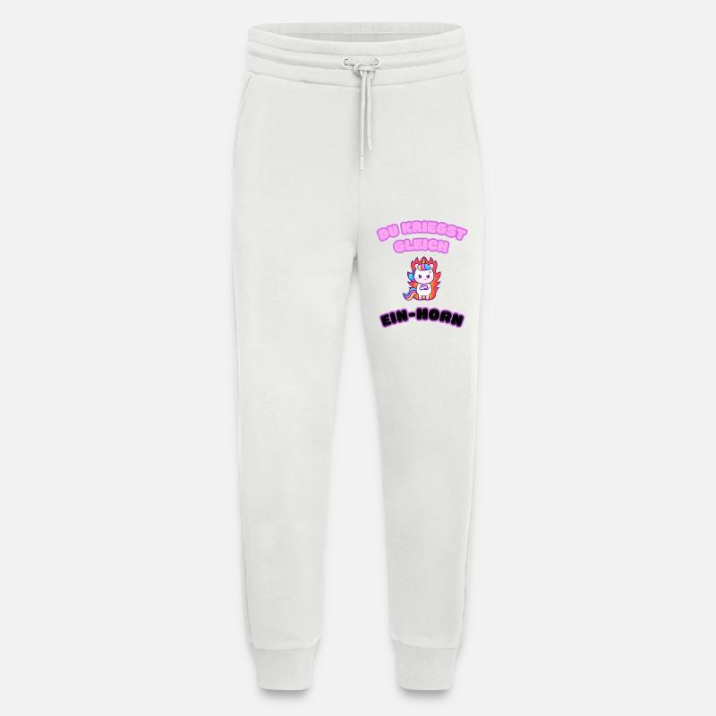 Wütendes Ein-Horn - Jogginghose - made by SPREAD - OFF WHITE