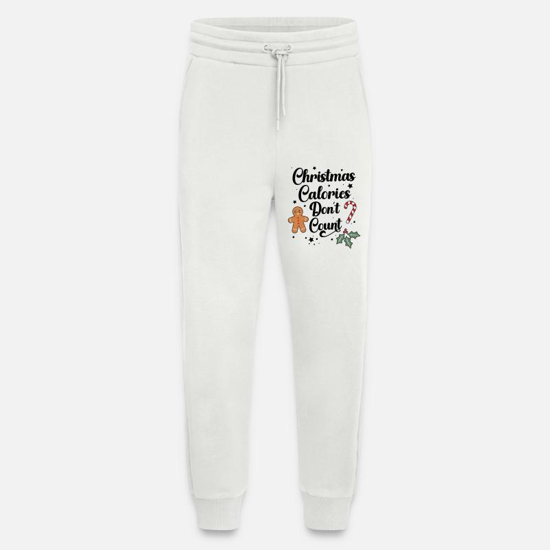Weihnachtskalorien zählen nicht - Jogginghose - made by SPREAD - OFF WHITE