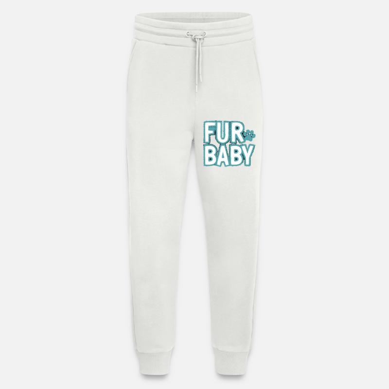 Pour la beauté, l’expérience expressive - Pantalon de jogging bio décontracté fabriqué en UE - OFF WHITE
