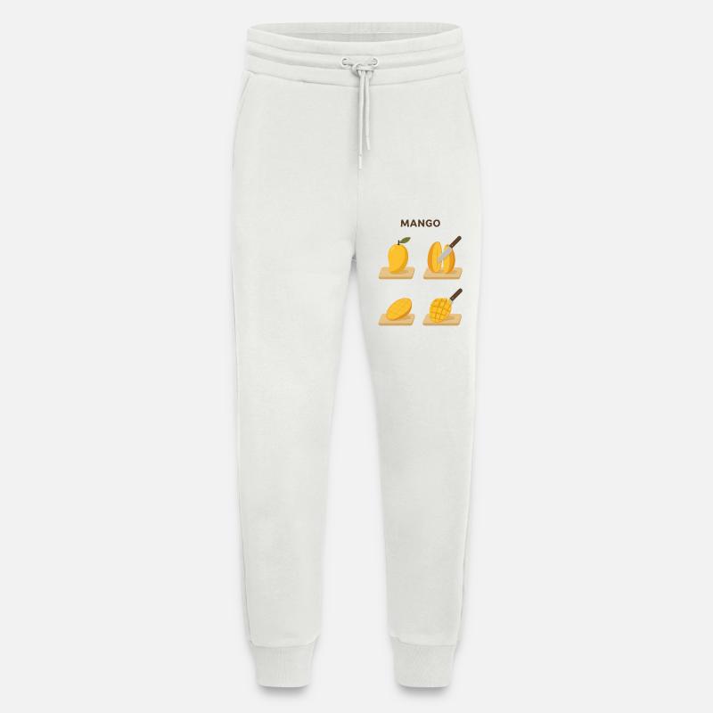 Mango Fruit Yummy Gift - Jogging Pants - made by SPREAD  - OFF WHITE