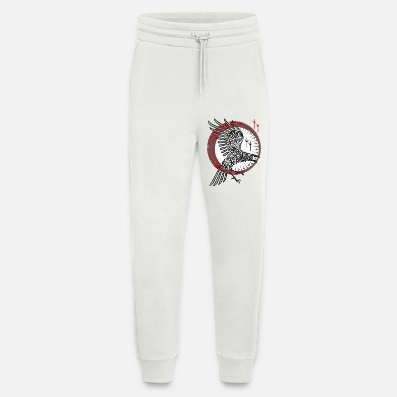 NORSE RAVEN - Walhalla Raben Wikinger - Jogginghose - made by SPREAD - OFF WHITE