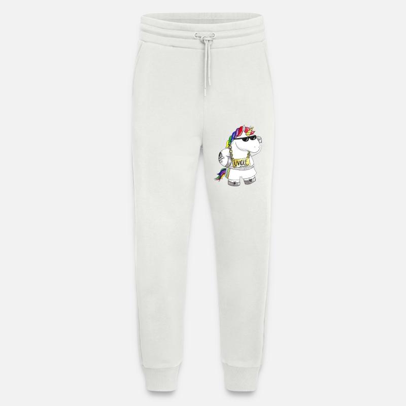 Unique Comic Einhorn - Jogginghose - made by SPREAD - OFF WHITE