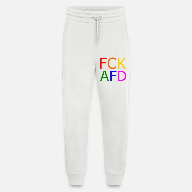 Fck afd - Jogginghose - made by SPREAD - OFF WHITE