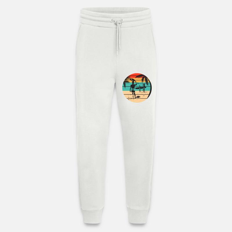 Surfing, Surfer, Surfing, Surfing - Jogging Pants - made by SPREAD - OFF WHITE