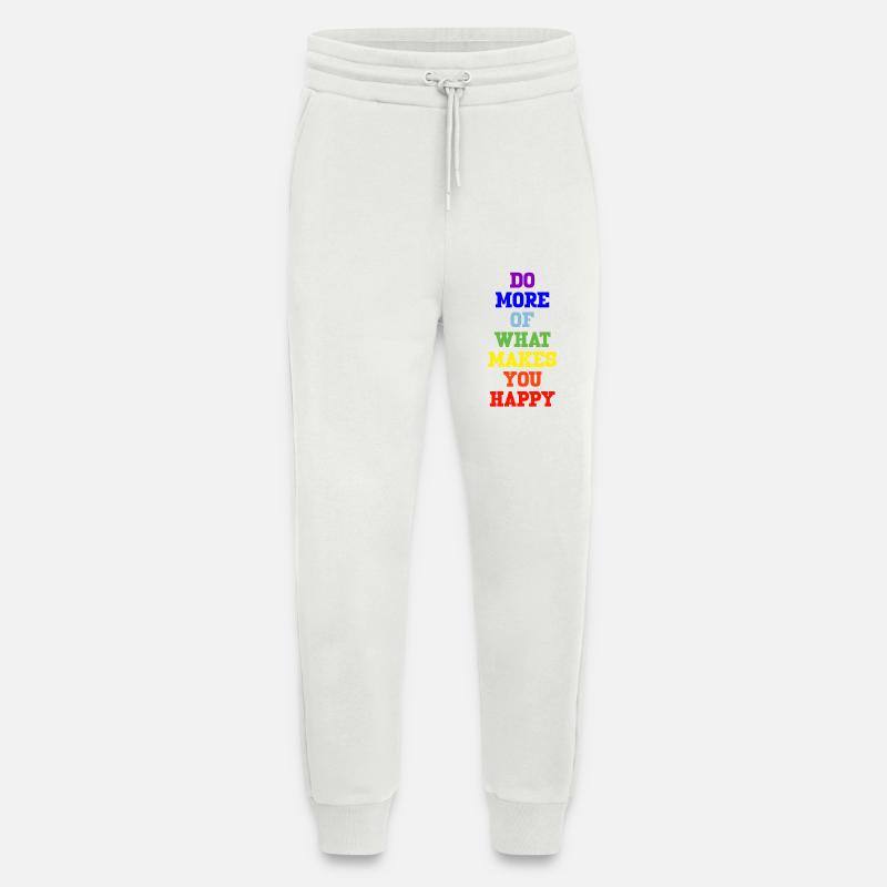 peace regenbogen - Jogginghose - made by SPREAD - OFF WHITE