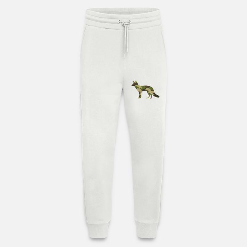 Fuchs Füchse Camouflage Jäger Geschenke - Jogginghose - made by SPREAD - OFF WHITE