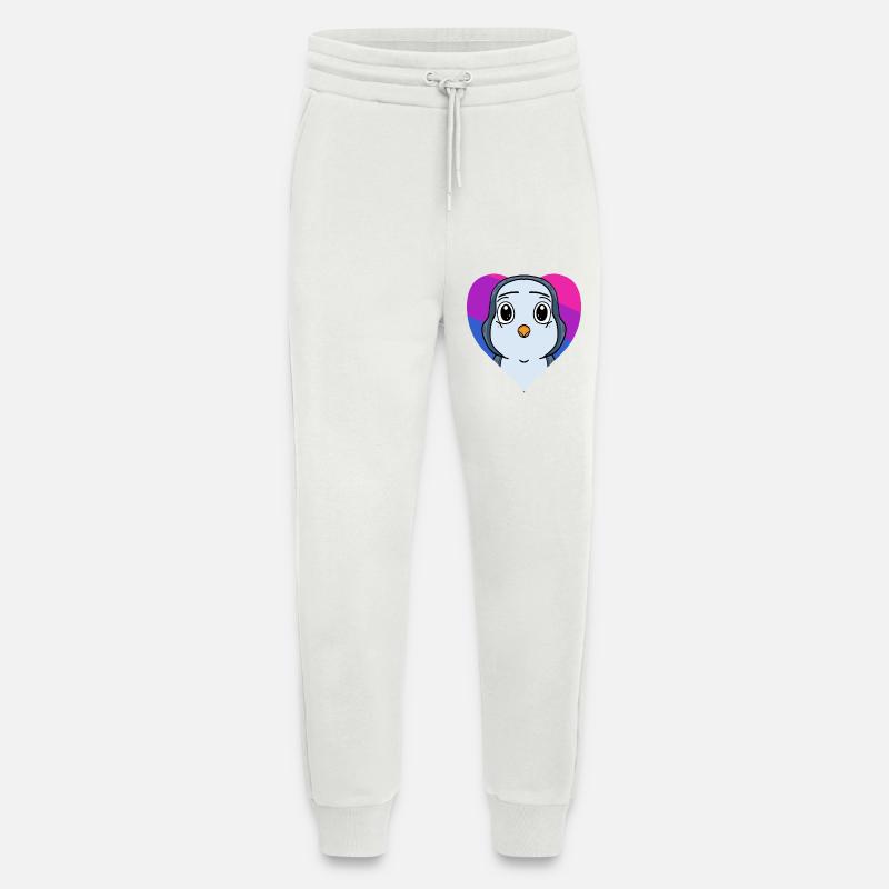 Bisexuell Pinguin Geschenk - Jogginghose - made by SPREAD - OFF WHITE