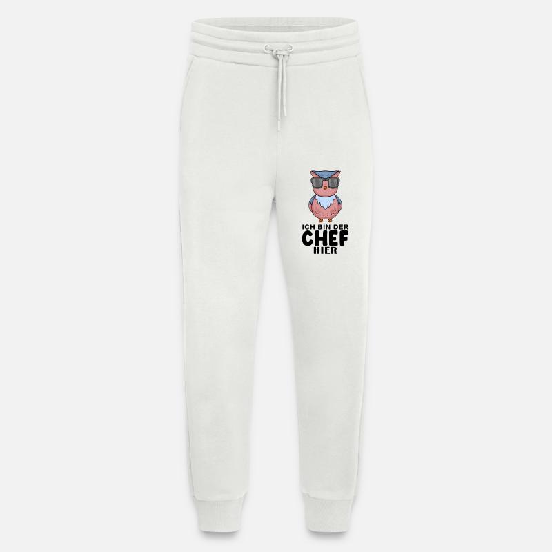 Eule - Jogginghose - made by SPREAD - OFF WHITE