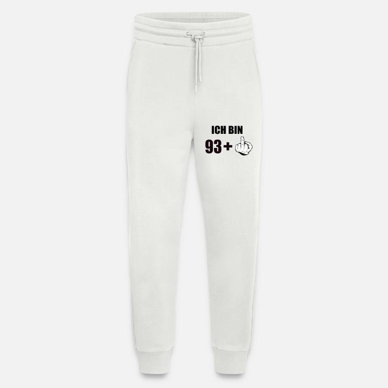 94th birthday - Jogging Pants - made by SPREAD  - OFF WHITE