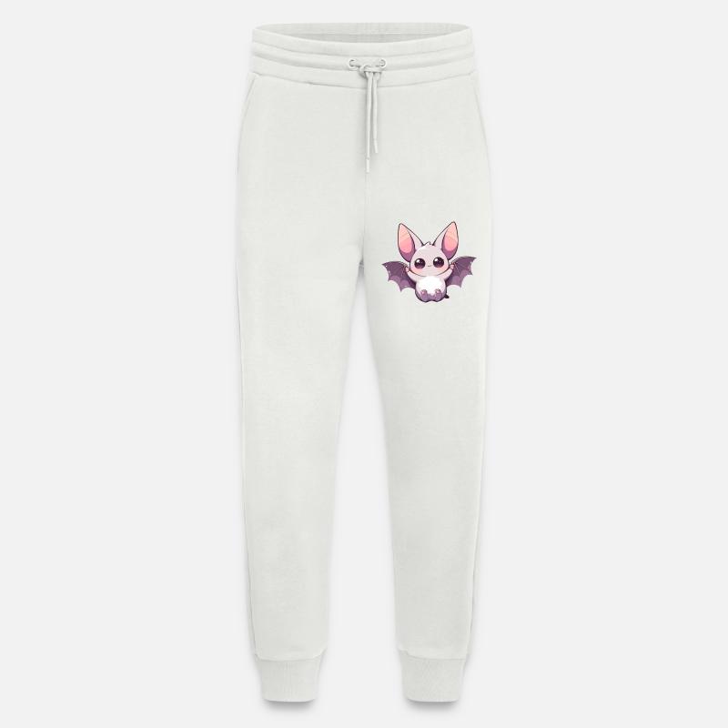 Bat Bats Bat - Jogging Pants - made by SPREAD  - OFF WHITE