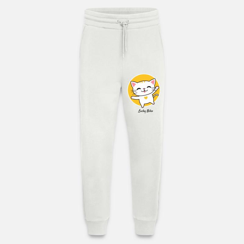 Lucky Neko - Jogginghose - made by SPREAD - OFF WHITE