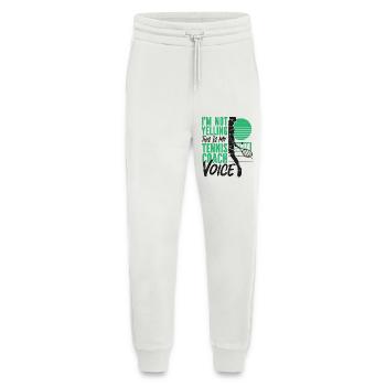 Funny Tennis Player Racket Coach - Jogging Pants - made by SPREAD  - OFF WHITE - Front