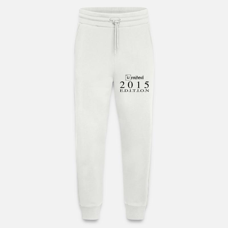 Edition Limitée 2015 - Pantalon de jogging bio décontracté fabriqué en UE - OFF WHITE