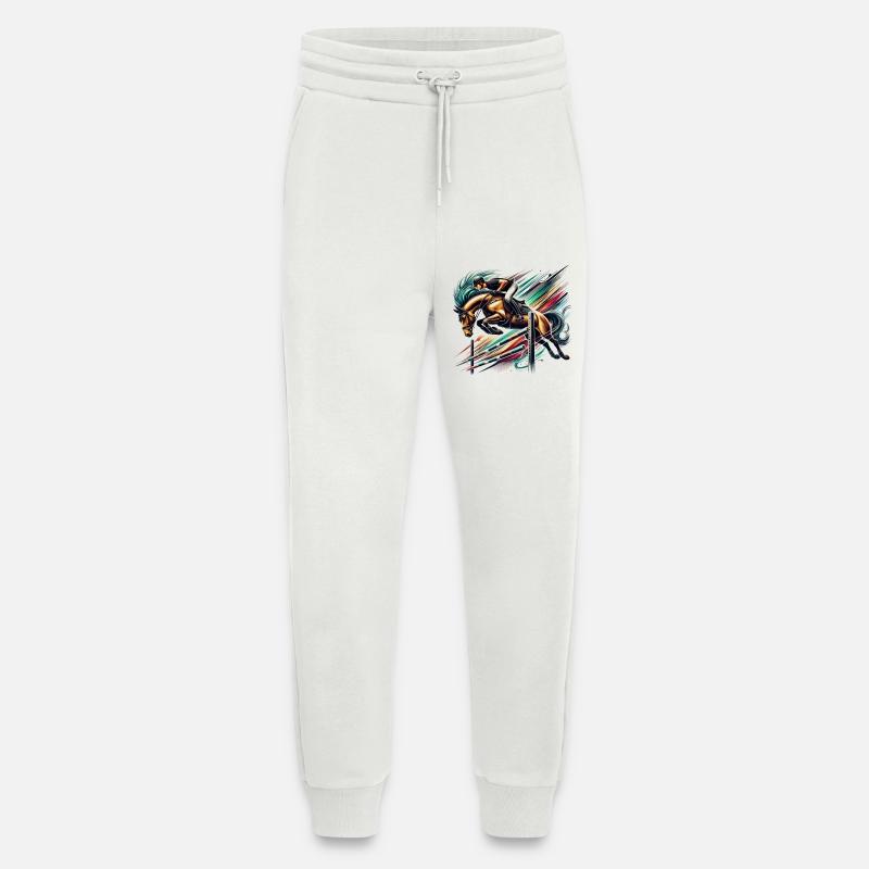 Springreiter - Jogginghose - made by SPREAD - OFF WHITE