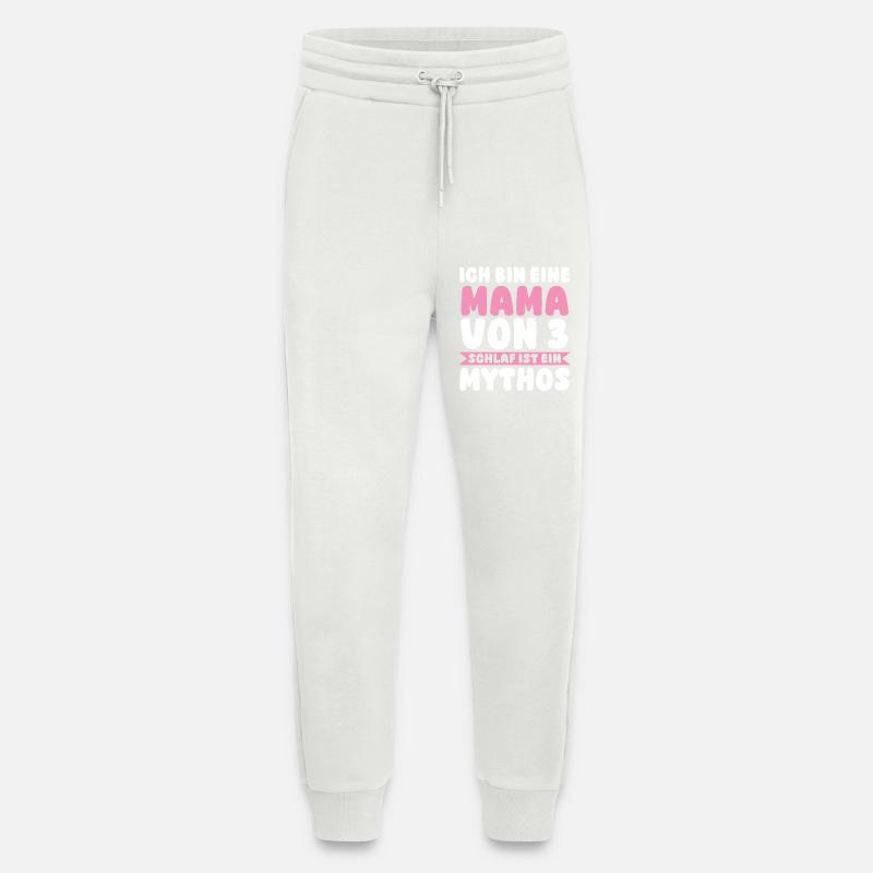 Mama Von 3 Kindern - Jogginghose - made by SPREAD - OFF WHITE