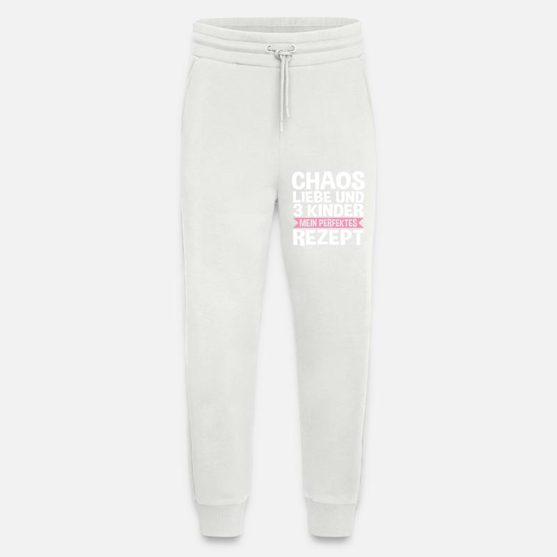 Mama Von 3 Kindern - Jogginghose - made by SPREAD - OFF WHITE