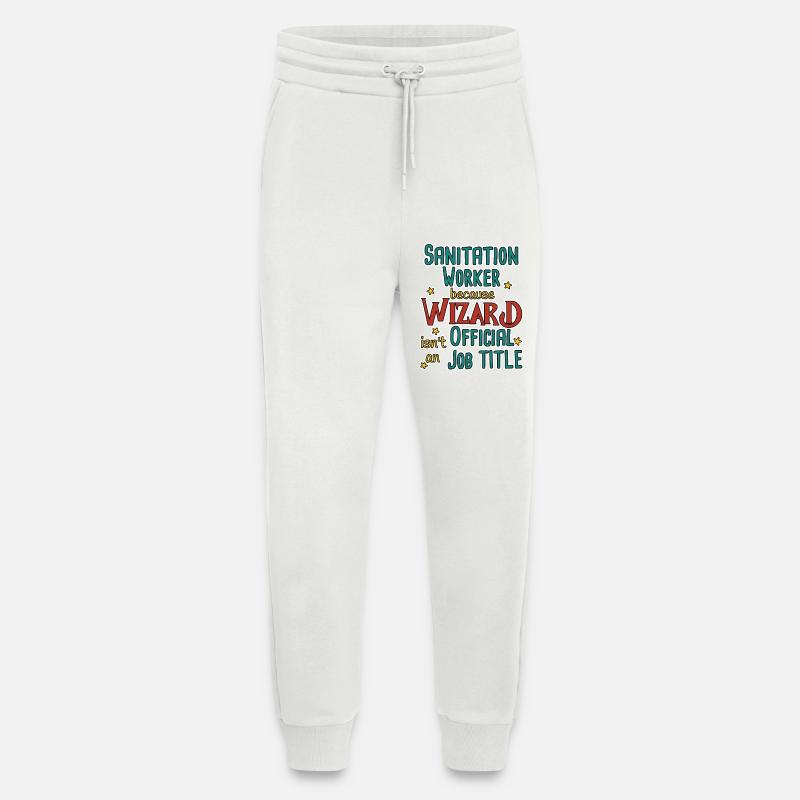 Sanitation worker Wizard - Jogginghose - made by SPREAD - OFF WHITE