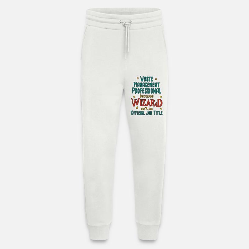 Waste Management Professional Wizard - Jogginghose - made by SPREAD - OFF WHITE