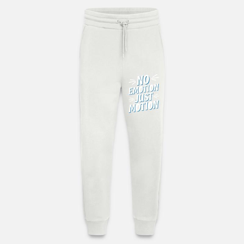 No Emotion Just Motion 5 - Jogginghose - made by SPREAD - OFF WHITE