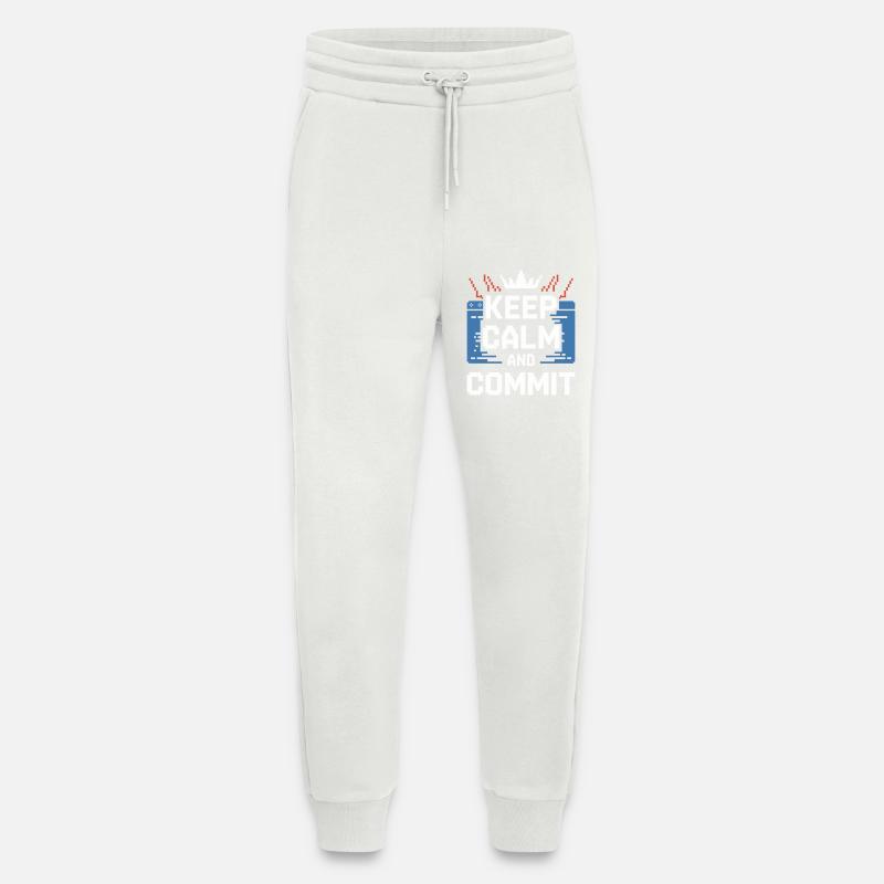 Coding Ninja Programmer Debugging Master - Jogging Pants - made by SPREAD  - OFF WHITE