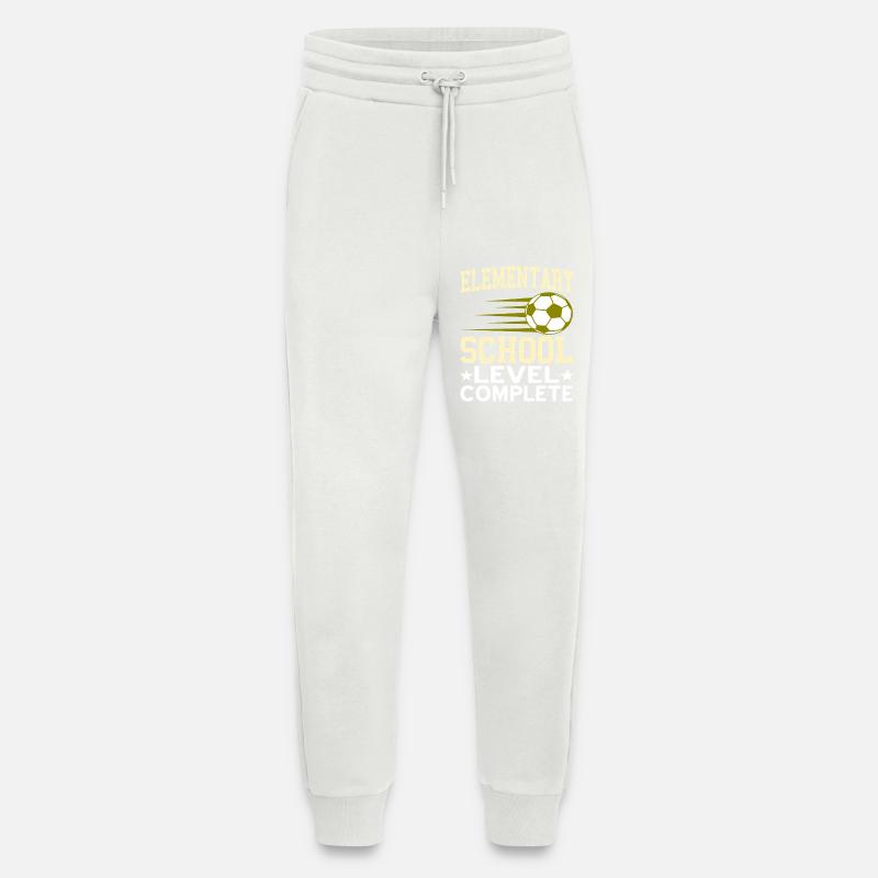 Funny Elementary Completed Soccer Vibe - Jogging Pants - made by SPREAD - OFF WHITE